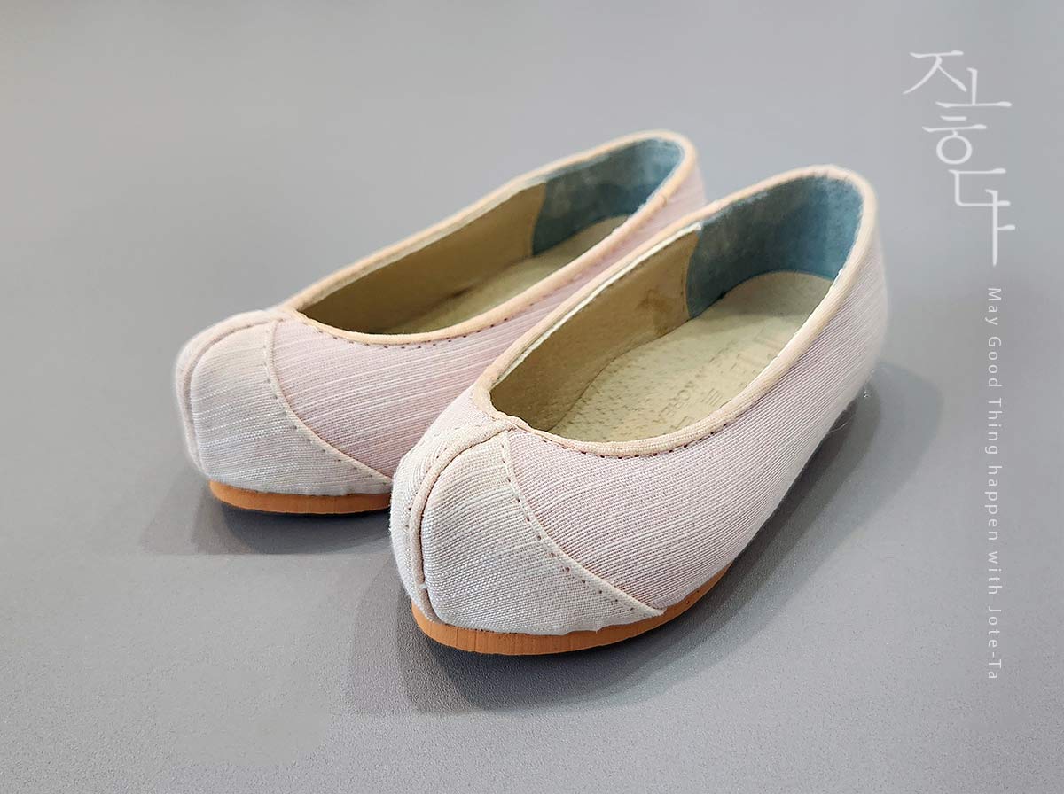Blush Blossom Baby Girl Hanbok Shoes