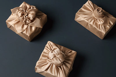 Korean wrapping cloth is unique and stunning. Make your gift jaw-dropping using the gold single sided Bojagi.