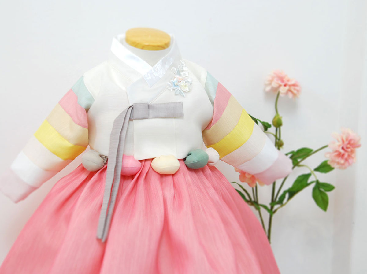 Hanbok baby outlet girl