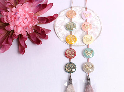 Enrich your hanbok with the 5x Pendant Tassel Norigae. We offer a butterfly style or a Korean style to go with any occasion.