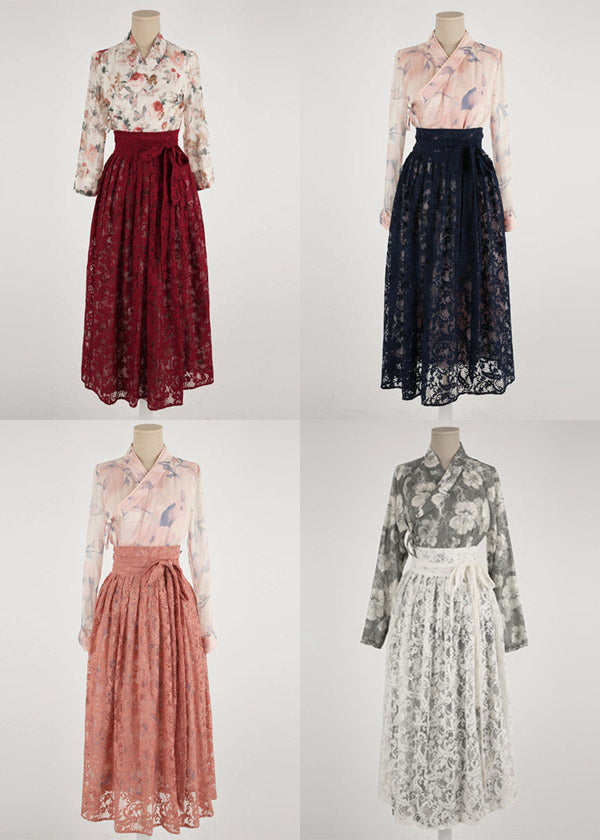 Breeze Veil Modern Hanbok Skirt