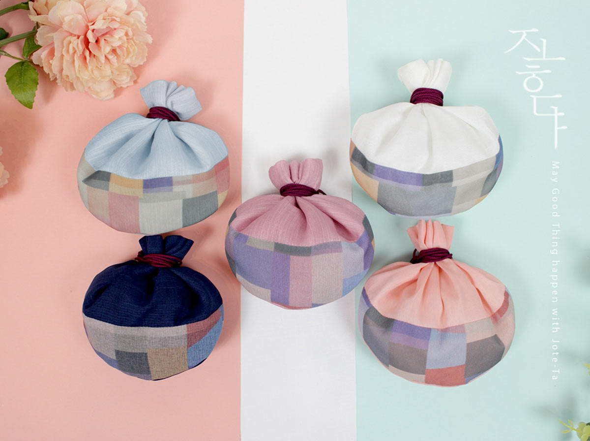 Traditional Fortune Pouch (5 Colors) Joteta Korean Online Shop