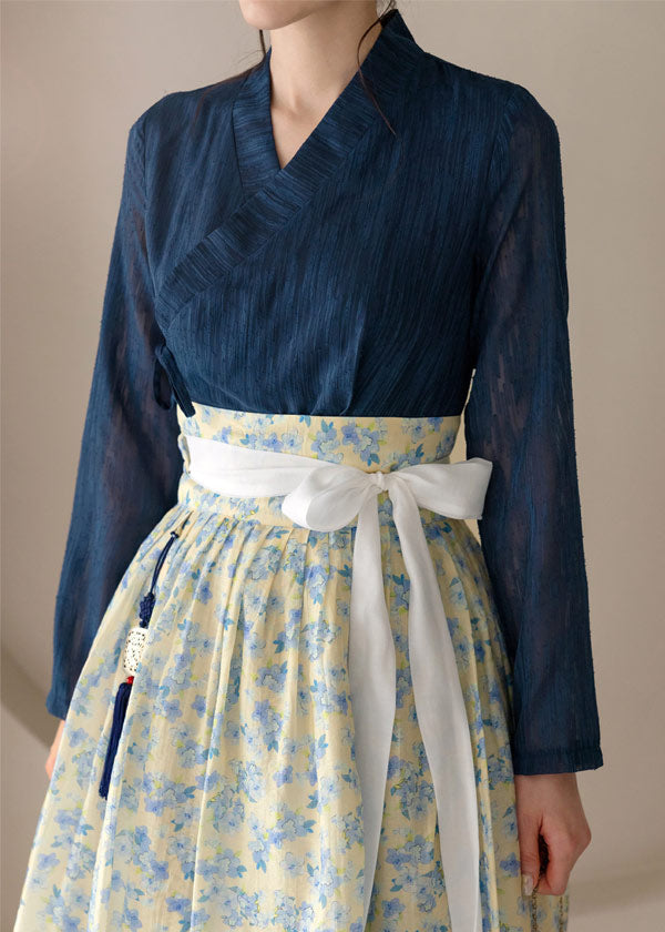 modern korean dress style female Hanbok Woman Collection no:Z029698