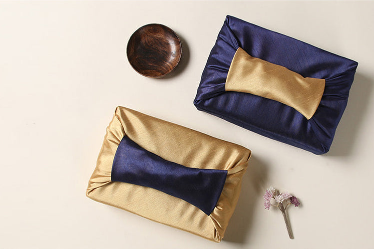 Korean traditional bojagi needle pin silk cushions, finger protector sale and scissors cover set