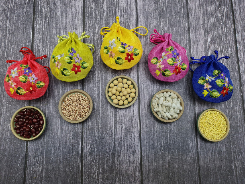 Small Garden Traditional Korean Hair Pin Ornament – LEEHWA WEDDING